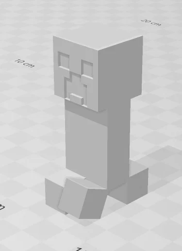Mô hình Creeper từ Minecraft - File in 3D chi tiết và dễ thực hiện - Image 1
