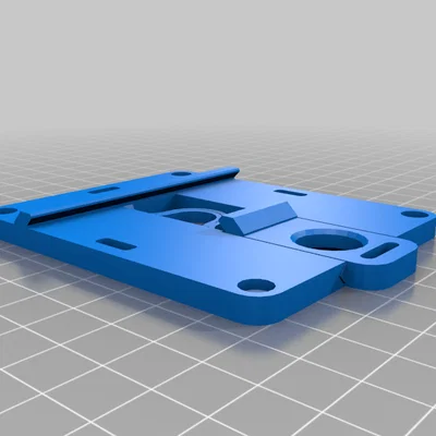 Gá gắn HDD/SSD 2.5 inch lên thanh DIN (DIN rail mount)