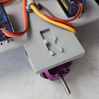 MicroFlightLab RC servo setup – Bộ test bench chỉnh servo & motor