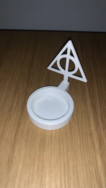 Harry Potter - Deathly Hallows tea light / Svícen - Image 3