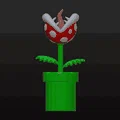 Mô hình 3D Cây ăn thịt Piranha Plant từ Super Mario siêu đáng yêu - Thumbnail 2