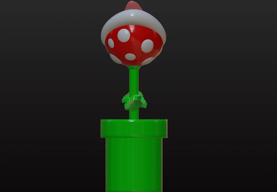 Mô hình 3D Cây ăn thịt Piranha Plant từ Super Mario siêu đáng yêu - Image 4