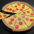 Bộ Fidget Flexi Pizza (cần mesh fabric) - Thumbnail 1