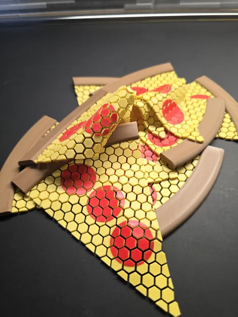 Bộ Fidget Flexi Pizza (cần mesh fabric) - Image 2