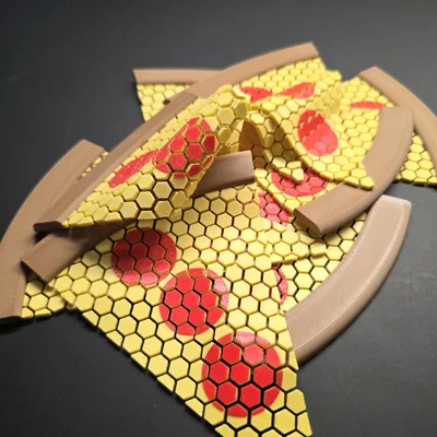 Bộ Fidget Flexi Pizza (cần mesh fabric)