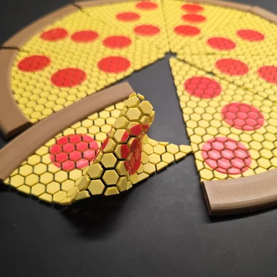 Bộ Fidget Flexi Pizza (cần mesh fabric)