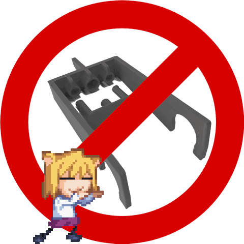 Ender 3 v3 CoreXZ Anti Tangle Filament clips hông spool holder (PTFE tube) - Image 1