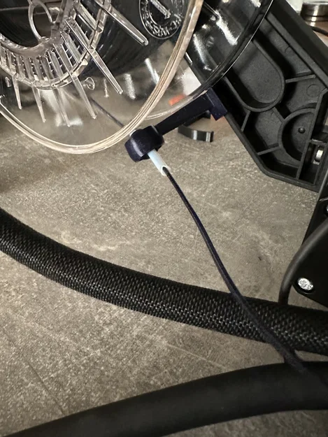 Ender 3 v3 CoreXZ Anti Tangle Filament clips hông spool holder (PTFE tube) - Image 4