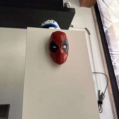 Mô hình 3D mặt nạ Deadpool biểu cảm hài hước trang trí PC