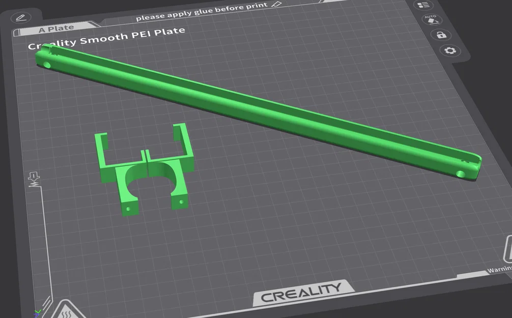 Thanh Gắn Đèn LED Cho Máy In 3D Ender 3 v3 Plus Tiện Dụng - Image 1