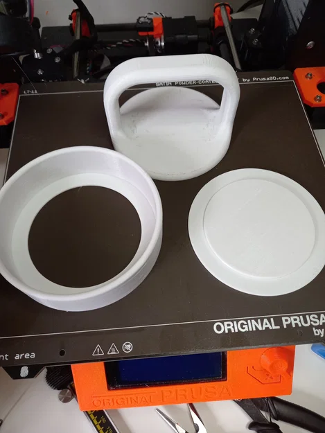 Khuôn ép burger dễ tháo (mọi kích cỡ - Parametric) - Image 2