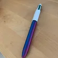 Vỏ bọc in 3D cá tính cho bút bi đa năng BIC 4 màu - Thumbnail 1
