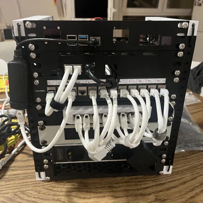 Giá gắn rack 10-inch cho Raspberry Pi 4B (Rack Mount)
