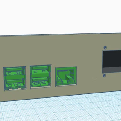 Giá gắn rack 10-inch cho Raspberry Pi 4B (Rack Mount)