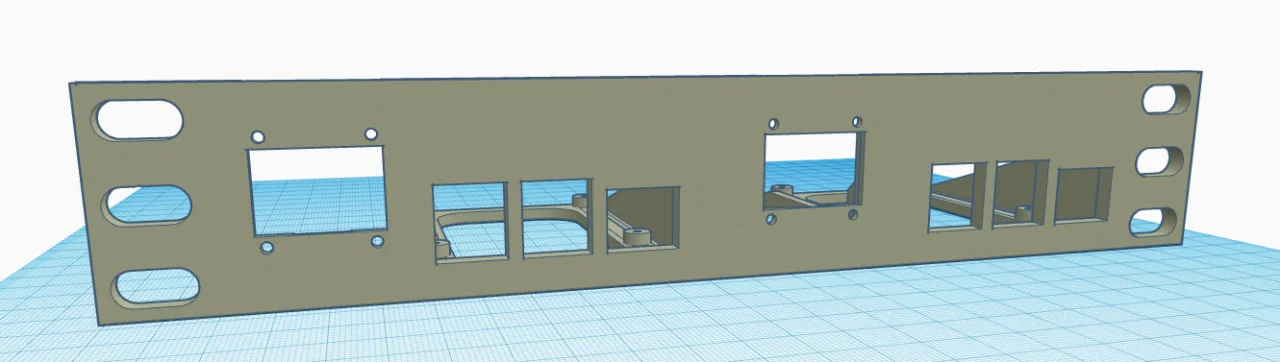 Giá gắn rack 10-inch cho Raspberry Pi 4B (Rack Mount) - Image 5