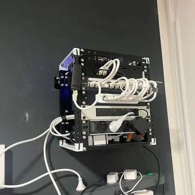 Adapter gắn tường cho rack 10-inch (10-inch rack wall-mount adapter)
