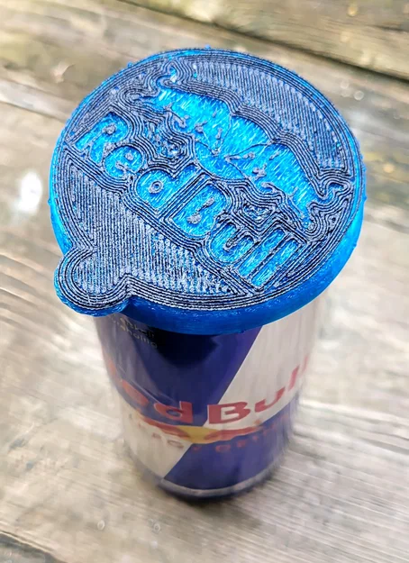 Nắp đậy lon RedBull 250ml in 3D bằng nhựa TPU tiện lợi - Image 1