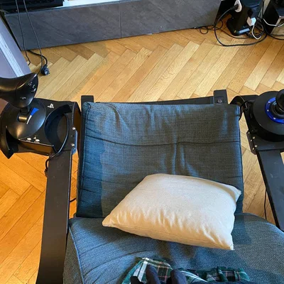 Ngàm gắn Thrustmaster T.Flight HOTAS 4/One/X cho ghế IKEA Poäng