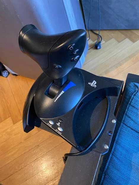 Ngàm gắn Thrustmaster T.Flight HOTAS 4/One/X cho ghế IKEA Poäng - Image 3