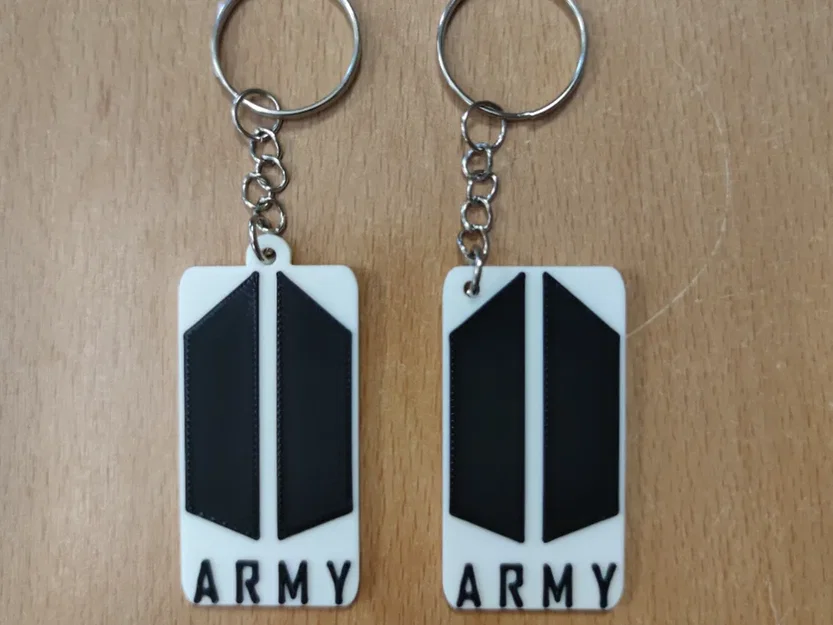 Móc khóa ARMY BTS (Keychain Army BTS) - Image 1