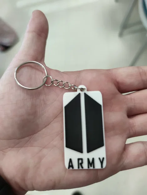 Móc khóa ARMY BTS (Keychain Army BTS) - Image 3