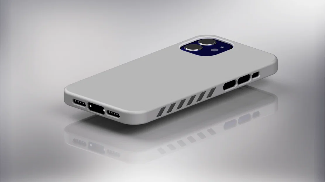 Ốp lưng iPhone 12 (phong cách dbrand Grip) - Image 1