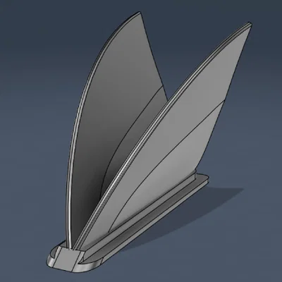 Twin fin cho SUP/Paddle