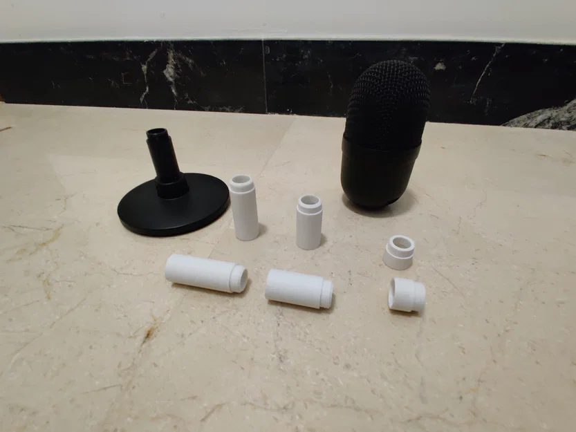 Ống nối dài chân đế mic Razer Seiren Mini (ren 5/8") - Image 1