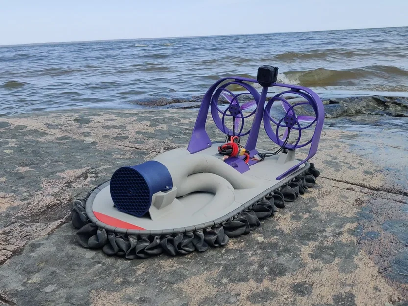 RC Hovercraft (Hovercraft điều khiển từ xa) in 3D - Image 1