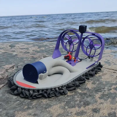 RC Hovercraft (Hovercraft điều khiển từ xa) in 3D