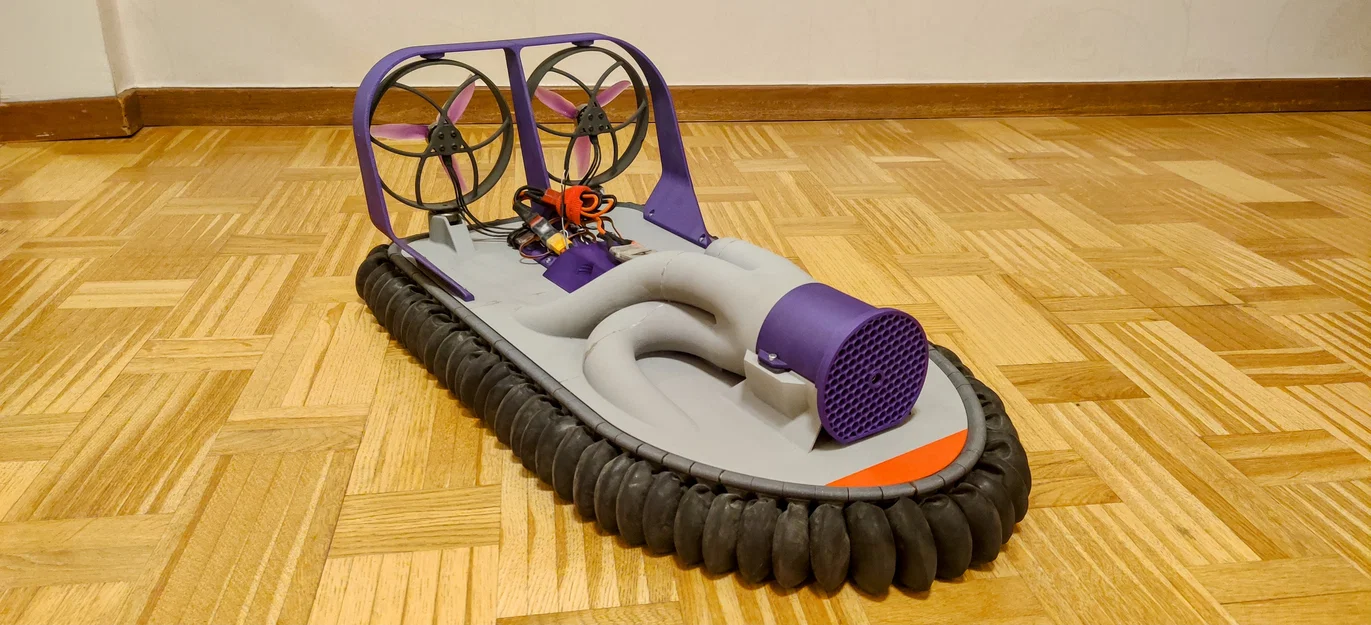 RC Hovercraft (Hovercraft điều khiển từ xa) in 3D - Image 2