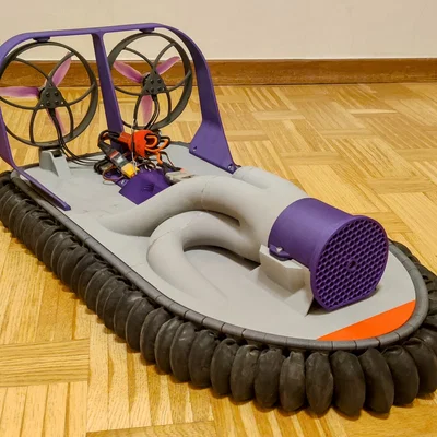 RC Hovercraft (Hovercraft điều khiển từ xa) in 3D