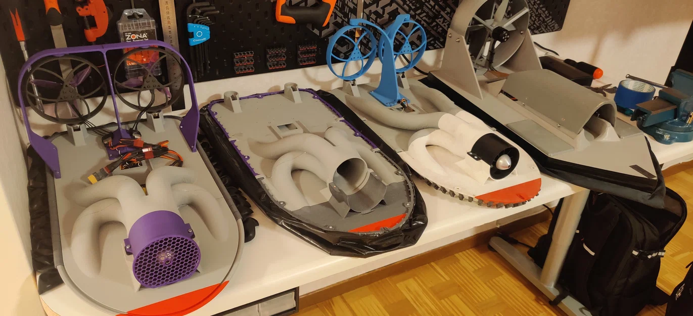RC Hovercraft (Hovercraft điều khiển từ xa) in 3D - Image 5