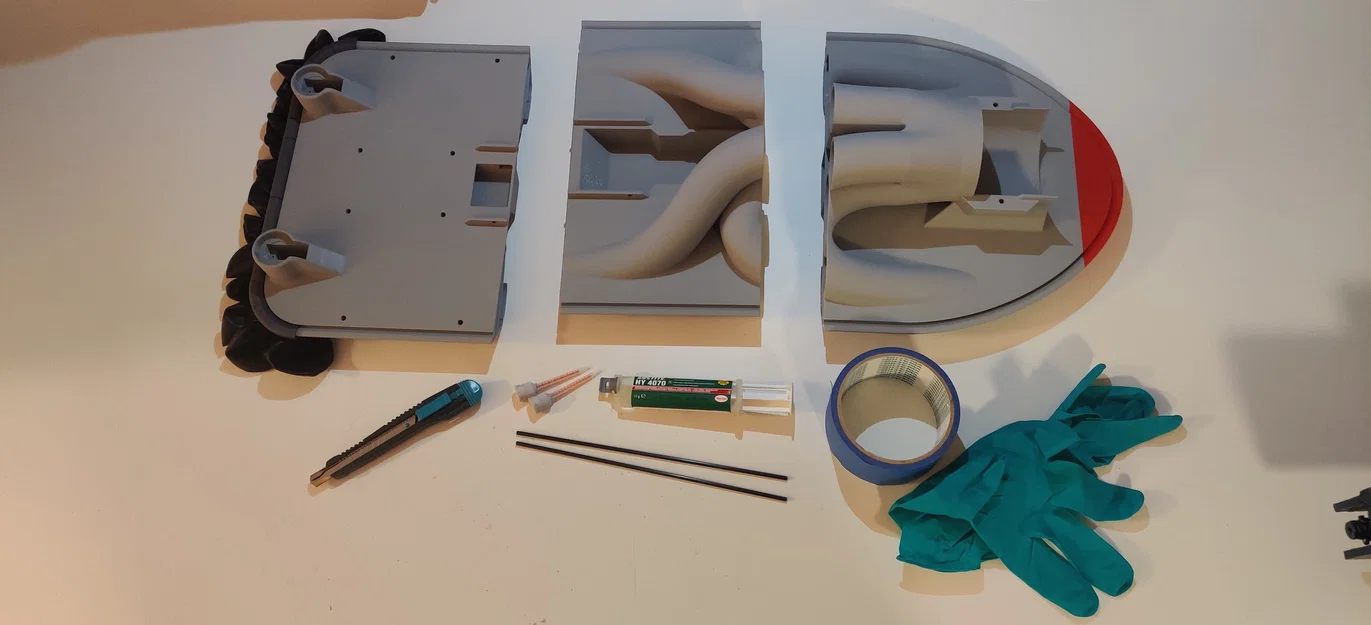 RC Hovercraft (Hovercraft điều khiển từ xa) in 3D - Image 6