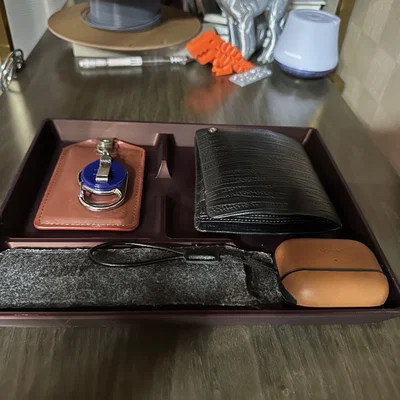Khay đựng ví và đồ dùng cá nhân đa năng in 3D tiện lợi