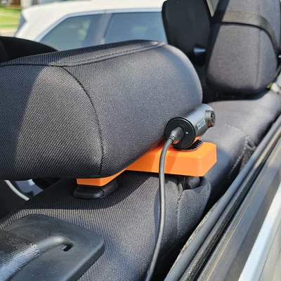 Ngàm gắn camera sau lên tựa đầu cho Toyota Tundra 2020