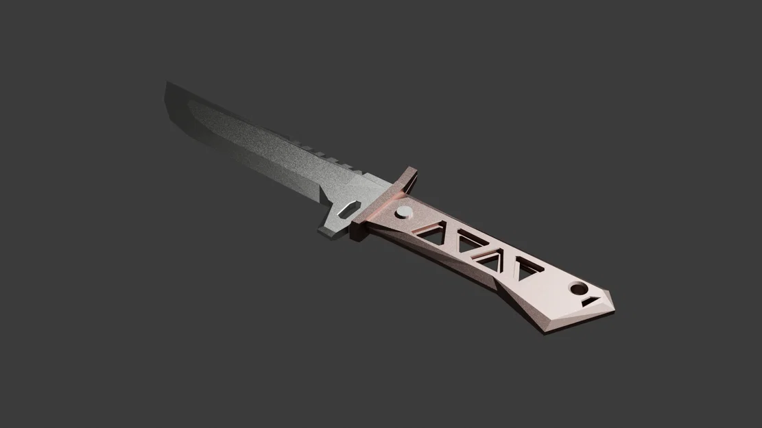 Mô hình Xenohunter Knife [VALORANT] - File in 3D dành cho Cosplay - Image 1