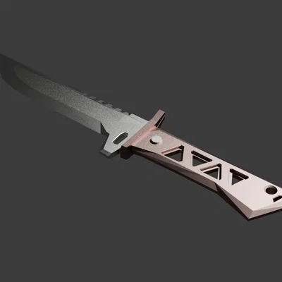 Mô hình Xenohunter Knife [VALORANT] - File in 3D dành cho Cosplay