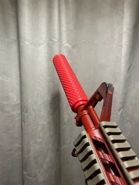 Suppressor Airsoft Honeycomb ren 14MM CCW - Image 2