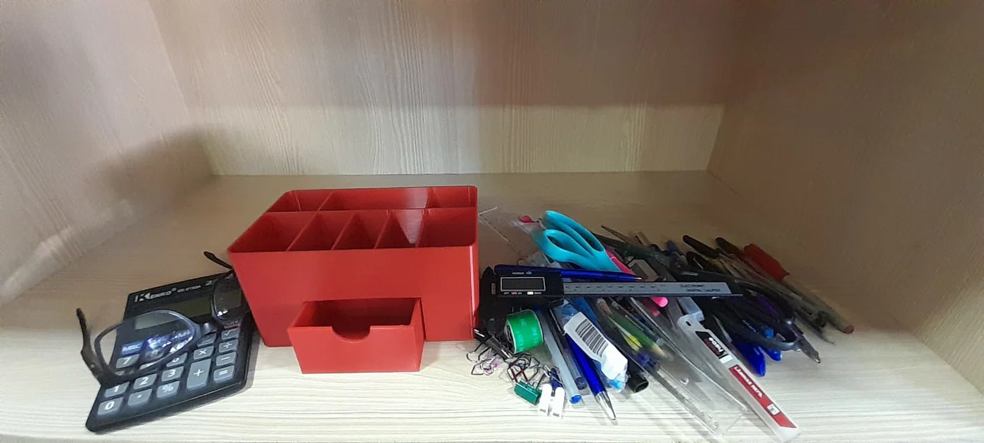 Ống cắm bút lớn / Bộ organizer văn phòng (Porta Lápis Grande) - Image 2