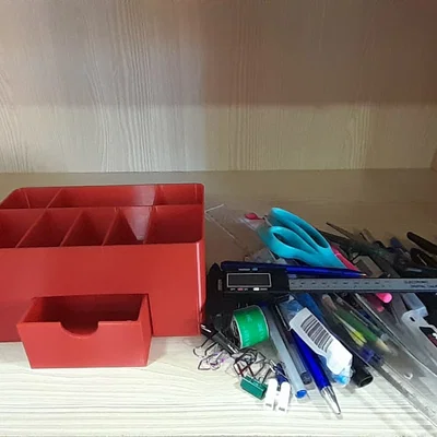Ống cắm bút lớn / Bộ organizer văn phòng (Porta Lápis Grande)