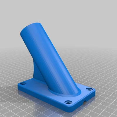 Giá treo cột cờ 19mm chắc chắn - Thiết kế in 3D tiện lợi