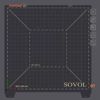 SV07 OrcaSlicer Plate Model