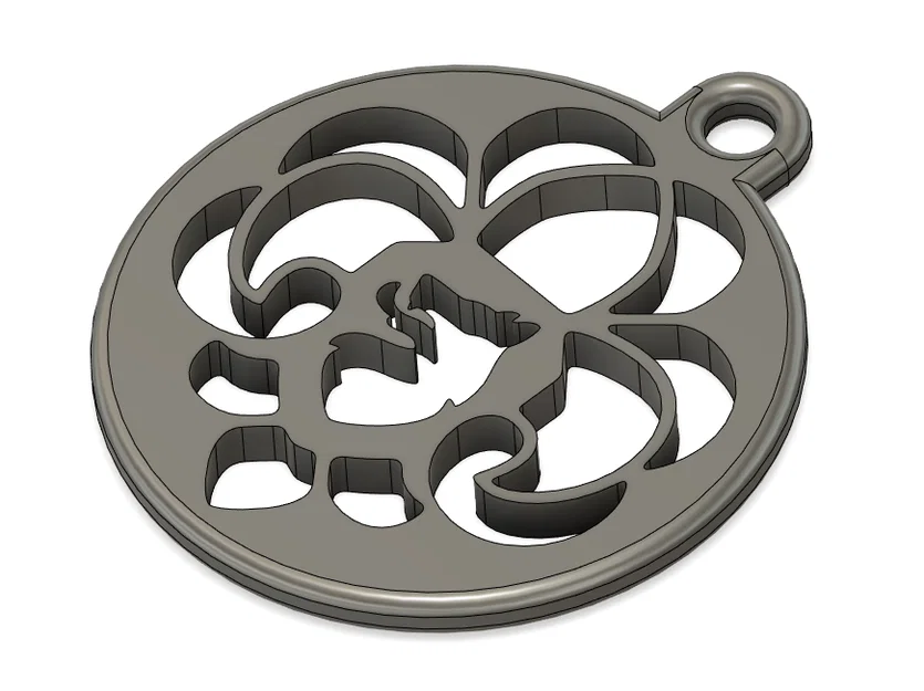 Móc khóa biểu tượng hướng đạo sinh (Klíčenka SKAUT) in 3D - Image 1