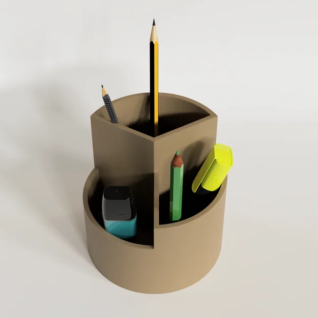 Hộp Đựng Bút Đa Năng (Big Pencil Cup) - Thiết Kế Gọn Gàng Cho Bàn Làm Việc - Image 1