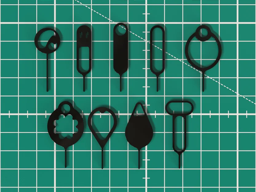 Bộ dụng cụ tháo khay SIM (Sim Eject Tools Set) in 3D cực tiện lợi - Image 3