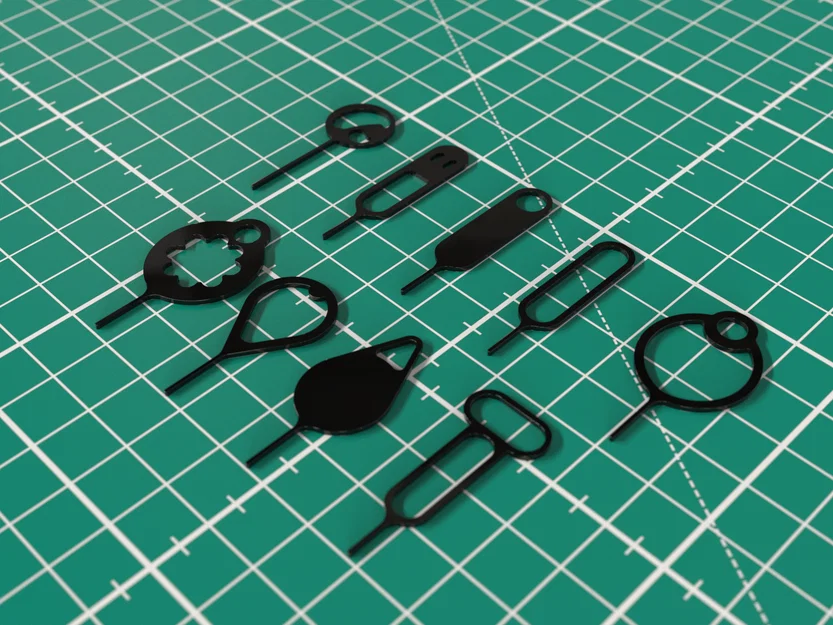 Bộ dụng cụ tháo khay SIM (Sim Eject Tools Set) in 3D cực tiện lợi - Image 4