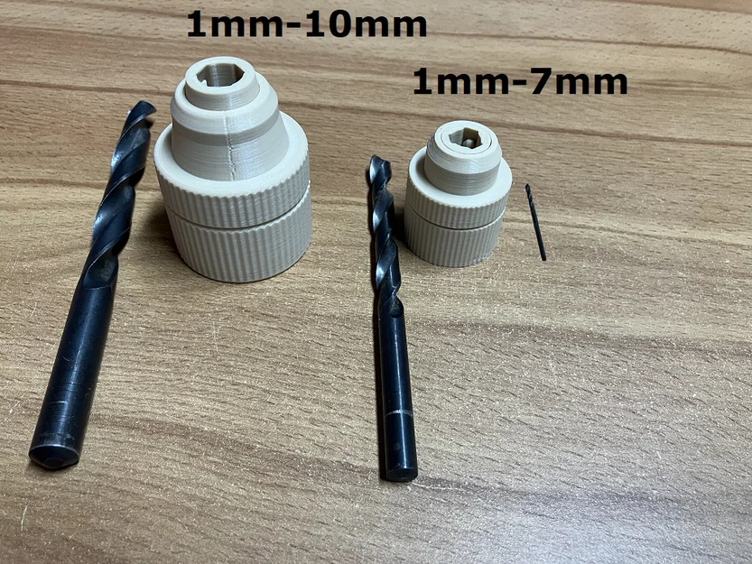 Đầu kẹp mũi khoan cầm tay 1mm-7mm hoặc 1mm-10mm - Image 2