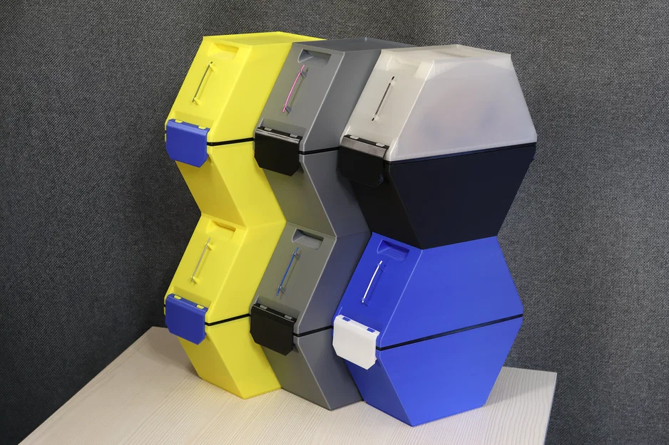 Hộp Dry Box Xếp Chồng Cho Filament (Stackable Dry Box for Filament) - Image 3