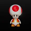 Mô hình 3D Toad Super Mario đáng yêu cho người đam mê in 3D - Thumbnail 2